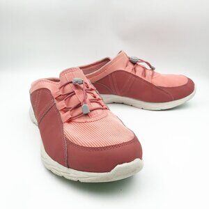 VIONIC Zuri Mesh Slip-On Pink Athletic Sneaker Mules Shoes Womens 9.5